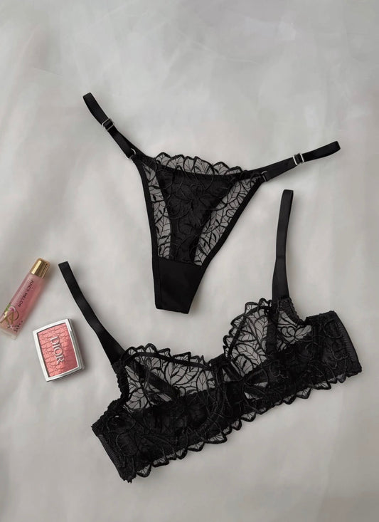 fleurs noires
